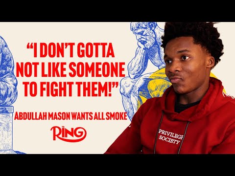 Abdullah Mason DOWN To Fight CURMEL MOTON! Eyes Keyshawn Davis, Shakur Stevenson, And All Of 135