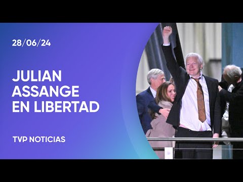 Julian Assange está libre en Australia