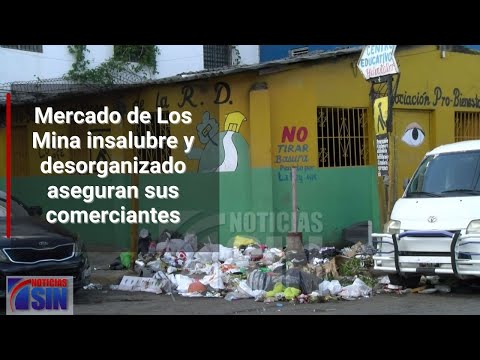 Mercado de Los Mina insalubre y desorganizado aseguran sus comerciantes