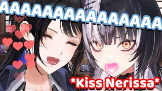 Shiori Suddenly KISS Nerissa and Make Her Flustered (Hololive)
