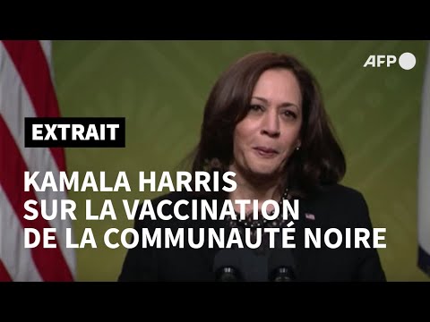 Kamala Harris: éduquer pour renforcer l'accès au vaccin de la communauté noire | AFP