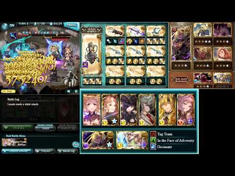 Dread Barrage Lvl: 100 Lamenting Soul 1 Turn, 2 Summons (No Logia) - Granblue Fantasy #gbf