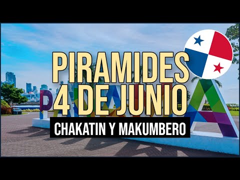 Pirámide Lotería de Panamá Domingo 4 de Junio 2023 - Pirámide de Chakatin y Makumbero