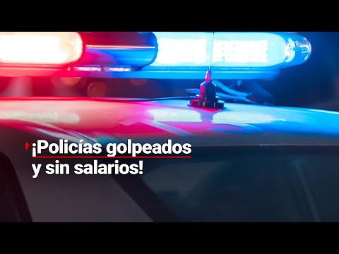 Policías de Campeche ya no reciben su salario y son GOLPEADOS por manifestarse