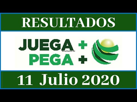 Resultados de la loteria Juega Mas Pega Mas de hoy 11 de julio del 2020