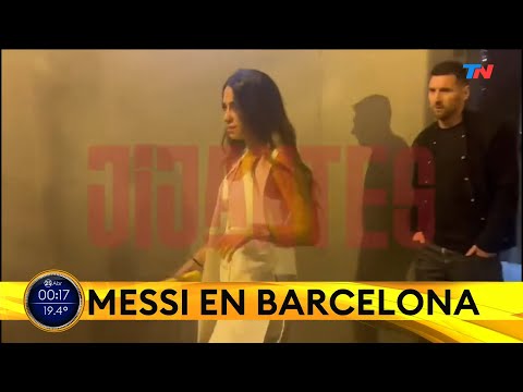 Lionel Messi cenó con amigos en Barcelona y optó por el silencio ante las preguntas sobre su futuro