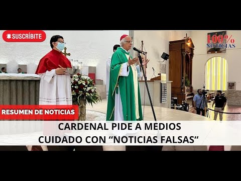 Cardenal pide a medios cuidado con noticias falsas/ Diseñador nicaragüense con estrella de La Fama