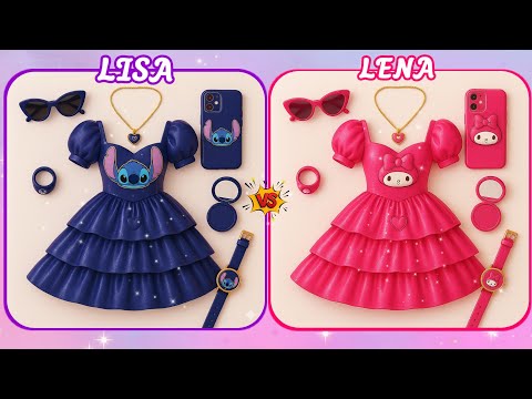 Lisa or Lena 😍 | #lisaorlena #lisaandlena #lisaorlenalifestyle #lisa #lena #lora #choose #fypシ゚viral