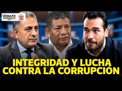 🔴JAICO, CHIRINOS, PAZ DE LA BARRA | PROPUESTAS LUCHA CONTRA LA CORRUPCIÓN | DEBATE PRESIDENCIAL 2026