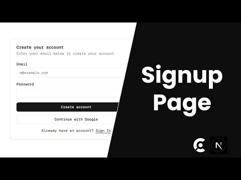 Build a Custom Signup Page with Clerk