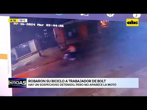 Robaron su biciclo a trabajador de motobolt