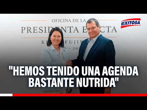 🔴🔵 Jorge Nieto tras reunión con Keiko Fujimori: "Hemos tenido una agenda bastante nutrida"