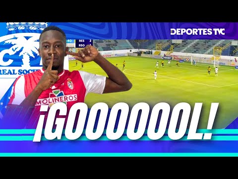 ¡Gol de Carlos Bernárdez! Rebote en el área y anota para el empate en el Estadio Morazán