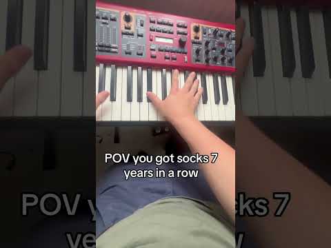 yay. #birthday #dramatic #drama #piano #chords #yay #present #gift