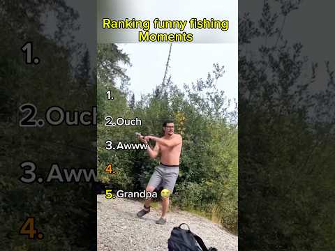 Ranking funny fishing moments #shorts #viral #goviral #nivetadhingramusic #funny
