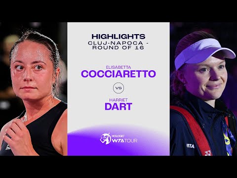 Elisabetta Cocciaretto vs. Harriet Dart | 2024 Cluj-Napoca Round of 16 | WTA Match Highlights