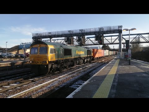 Trains at Lincoln Central (18/01/2023)