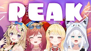 【PEAK】ホロメンと山登りデ～～～～ト！！！！！！！ポルポル、フブキ先輩、奏！【一条莉々華/hololive DEV_IS ReGLOSS
