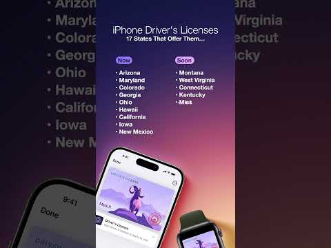 iPhone driver’s license rollout