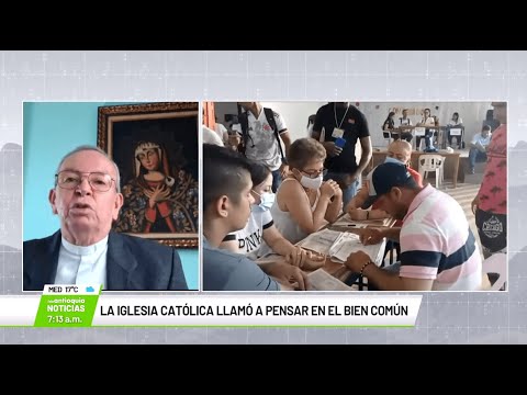 Entrevista con Monseñor Héctor Fabio Henao - Teleantioquia Noticias