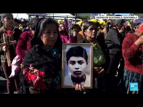 Familiares de las víctimas de la guerra civil guatemalteca siguen buscando respuestas • FRANCE 24