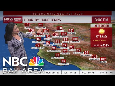 Bay Area forecast: Heat wave continues