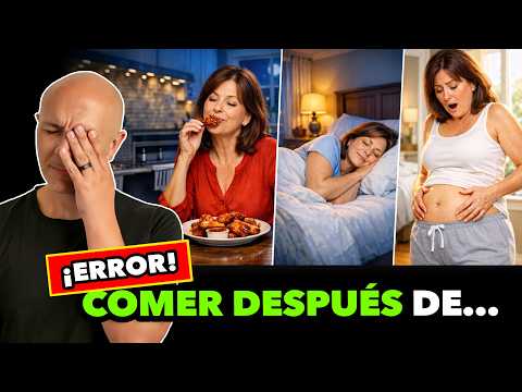 Si Comes Después De Esta Hora Estas Cometiendo Un GRAVE ERROR Que Te Hace Subir De Peso