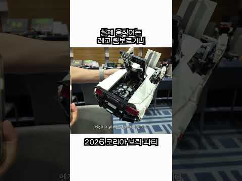 레고로 람보르기니 만들면 생기는 일