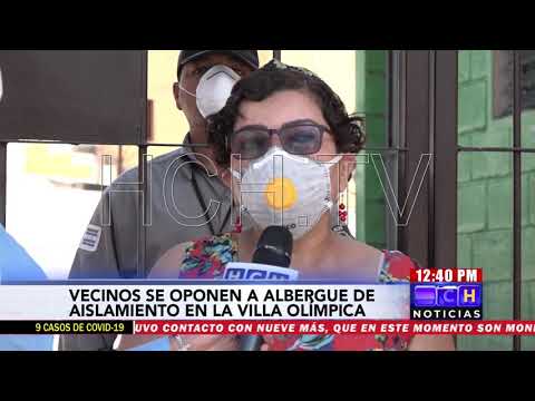 Vecinos cercanos a la Villa Olímpica se oponen a Centro de Aislamiento para #Coronavirus