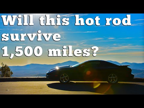 Road Trip Adventure: Exploring Scenic Landscapes in a Powerful WS6 Trans Am Firebird