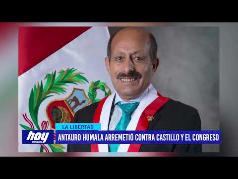 Antauro Humala arremetió contra Castillo y el Congreso