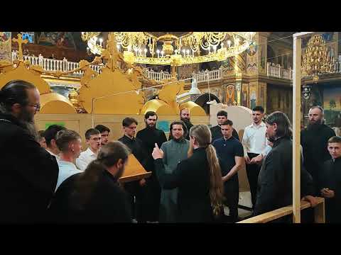 "Взбранной воеводе" - хор Почаевской духовной семинарии