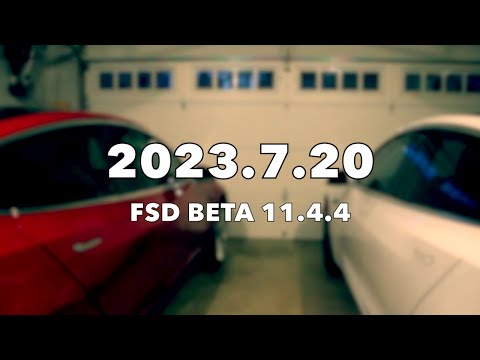 Tesla Software Update | FSD Beta v11.4.4 | 2023.7.20