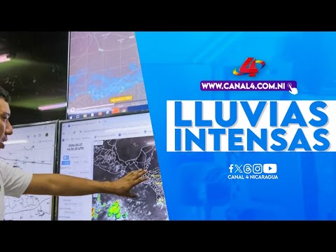 INETER advierte sobre lluvias intensas y temperaturas altas esta semana en Nicaragua