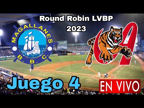 Donde ver Navegantes del Magallanes vs. Tigres de Aragua en vivo, juego 4 Round Robin de la LVBP2023