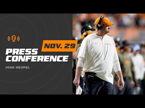 FB | Josh Heupel Postgame Press Conference vs. Vanderbilt (11.29.25)