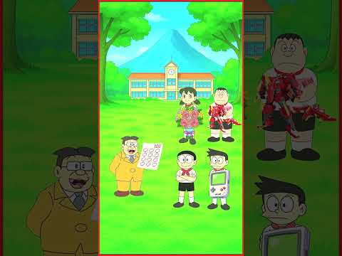 Thầy giáo tặng quà những bạn đạt điểm cao #nobita #doraemon #shizuka #cartoon #hoathinh #funny