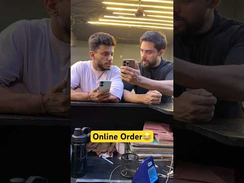 Online Order 😂   #hasoholics #ytshorts #comedy #trending #shorts