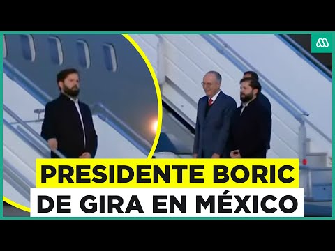 Presidente Boric aterriza en México: Asistirá a cambio de mando de Claudia Sheinbaum