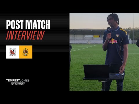 Southport Post-Match Interview: Darryl Ombang