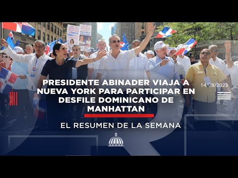 Presidente Abinader viaja a Nueva York para participar en desfile dominicano de Manhattan