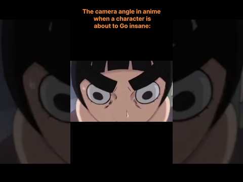 Anger Angle #anime #animememes #animememe #animefan #naruto #rocklee #jujutsukaisen #funny #humor
