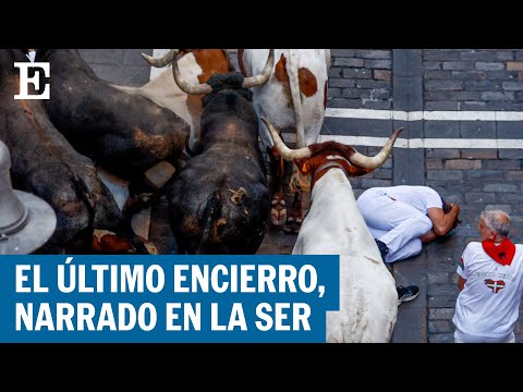 SAN FERMÍN 2023 | Así ha sido el último encierro de Sanfermines | EL PAÍS