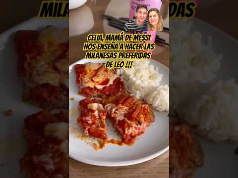 CELIA LAS MILANESAS PREFERIDAS DE MESSI TUTORIAL