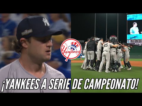 ¡YANKEES AVANZA A SERIE DE CAMPEONATO DE LA AMERICANA!