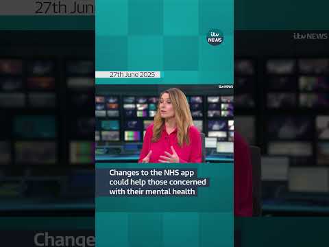 Patients concerned with their mental health could self-refer on the NHS app | ITV News