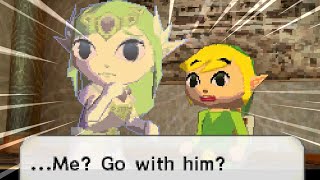 The Legend of Zelda: Spirit Tracks with a D-PAD mod