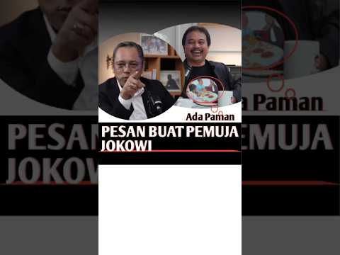 Pesan buat pemuja jokowi #deddysitorus #roysuryo #pdip #jokowi #silfester #beritaterbaru #fyp #viral