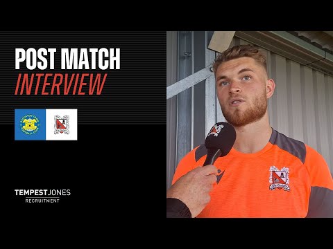 Stockton Town Post Match Interview: Aidan Rutledge