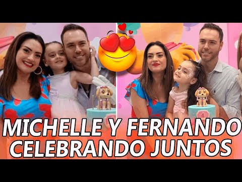 Michelle Galván y Fernando Guajardo CELEBRAN JUNTOS el CUMPLEAÑOS de su HIJA Megan